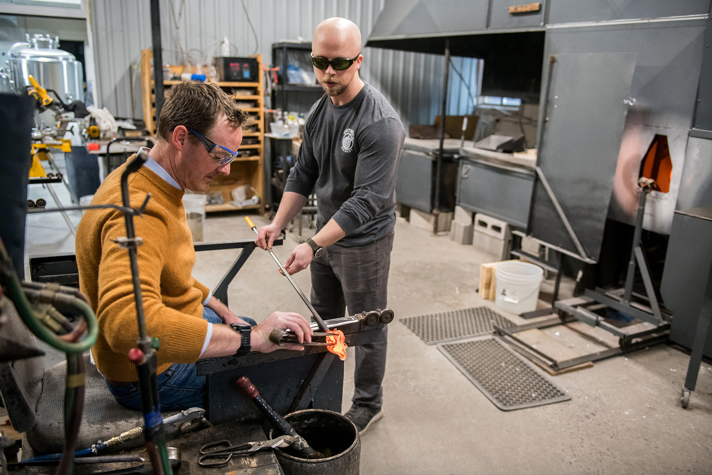 Three-Piece Glassblowing Workshop