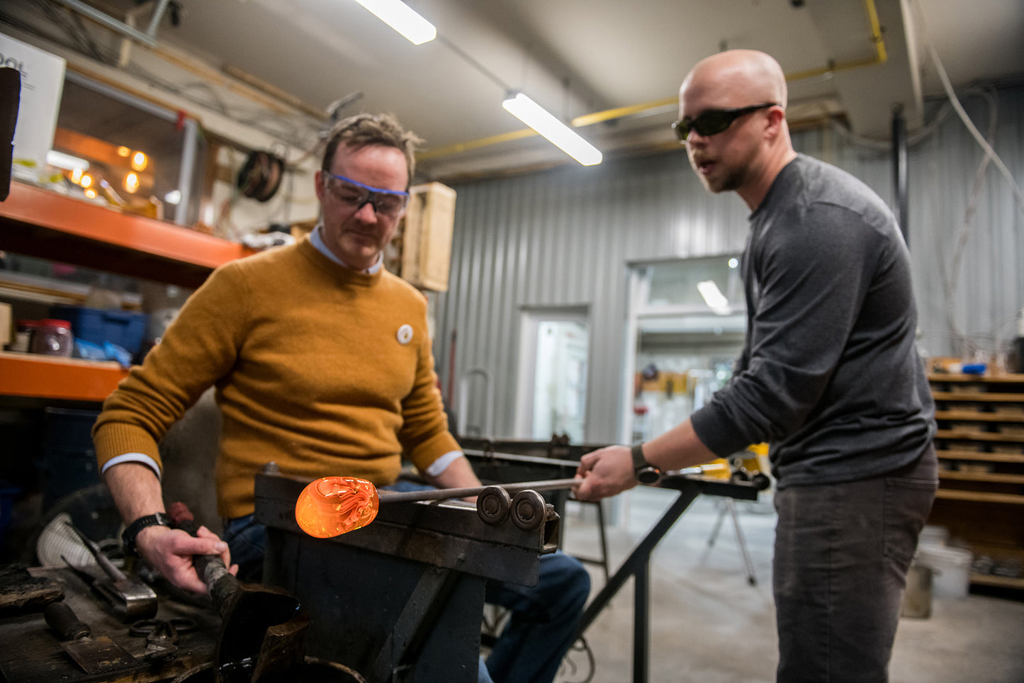 Three-Piece Glassblowing Workshop