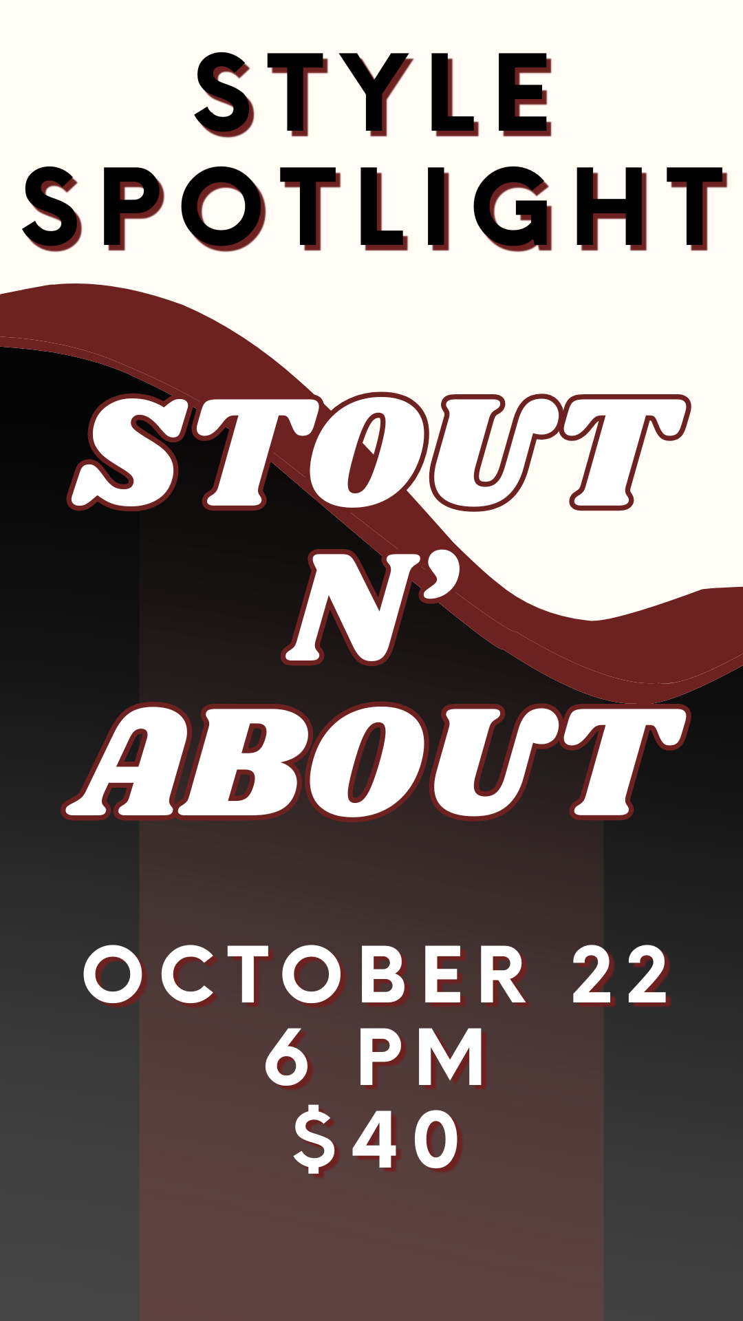 Style Spotlight: STOUT N' ABOUT