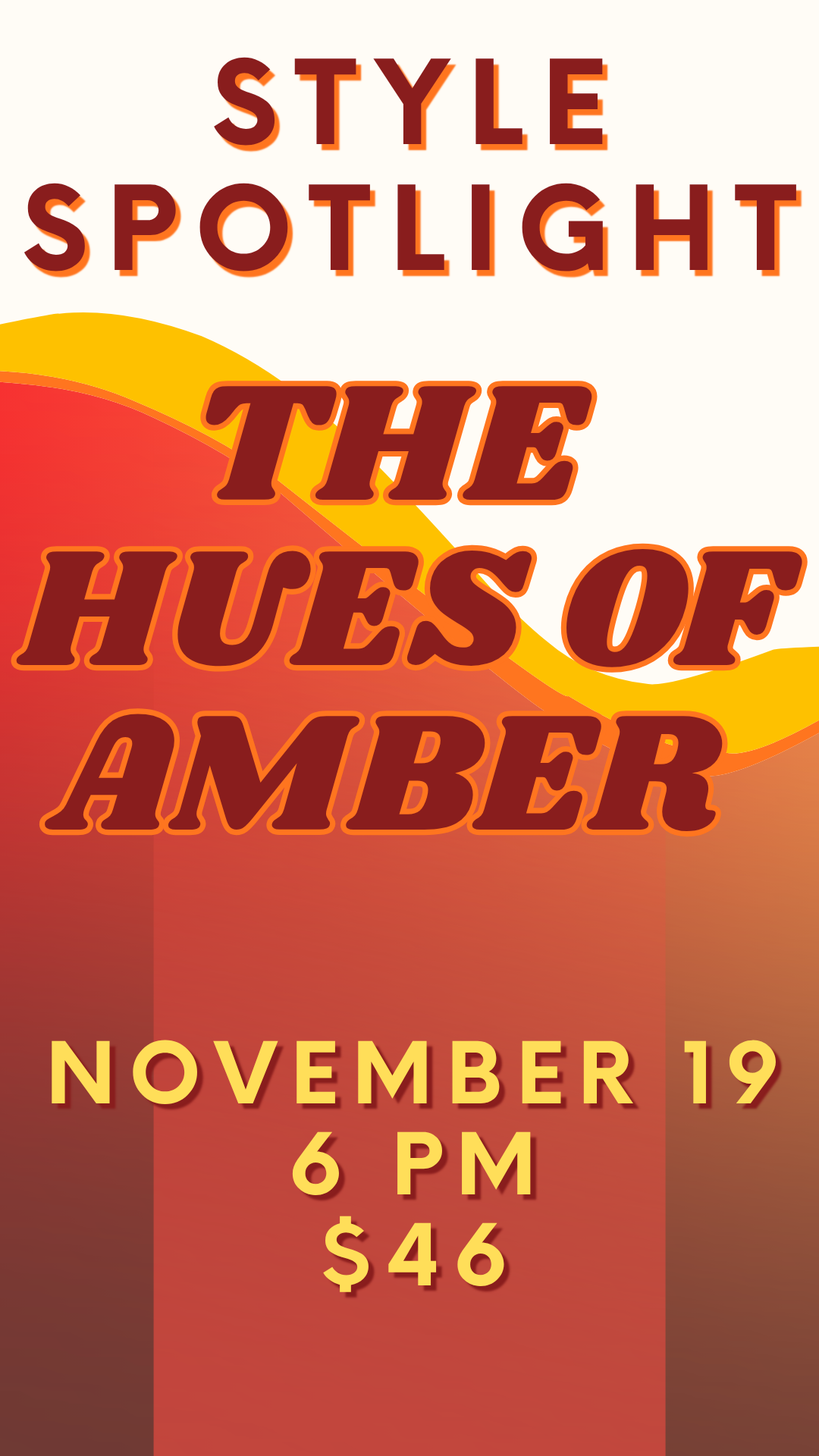 Style Spotlight: THE HUES OF AMBER